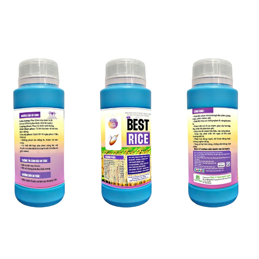 Phân Bón Lá Vô Cơ Nhiều Thành Phần Có Chất Điều Hòa Sinh Trưởng Halo 27 Hiệu Best Rice