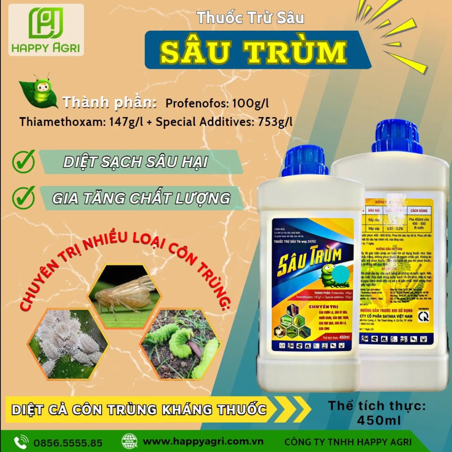 Thuốc Trừ Sâu Tik Wep 247EC Hiệu Sâu Trùm